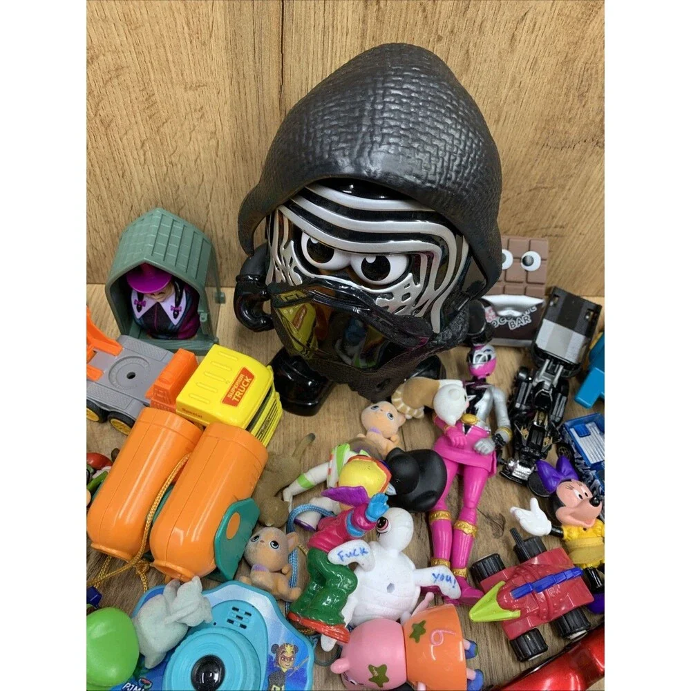 Random Toy Lot- Vintage & Modern 4 lbs Reseller or Collectors Paradise Box 10